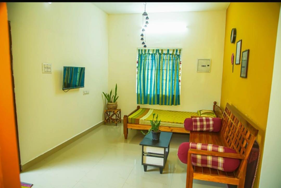 A Chettinad Villa In Coimbatore On The Way To Adiyogi And Nearer To Maruthamalai Luaran gambar