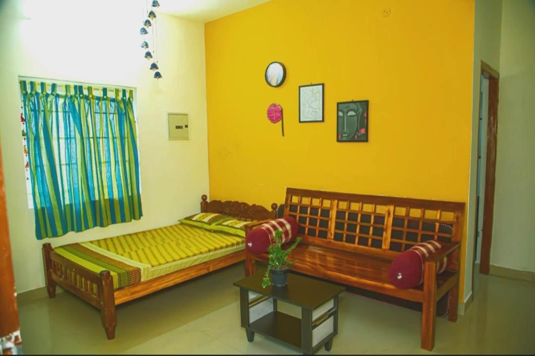 A Chettinad Villa In Coimbatore On The Way To Adiyogi And Nearer To Maruthamalai Luaran gambar
