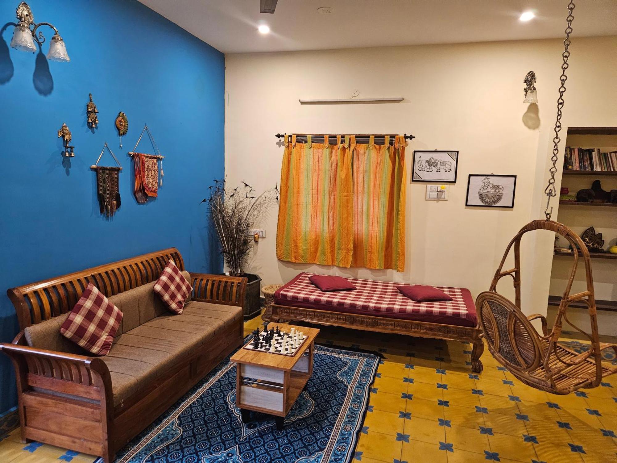 A Chettinad Villa In Coimbatore On The Way To Adiyogi And Nearer To Maruthamalai Luaran gambar