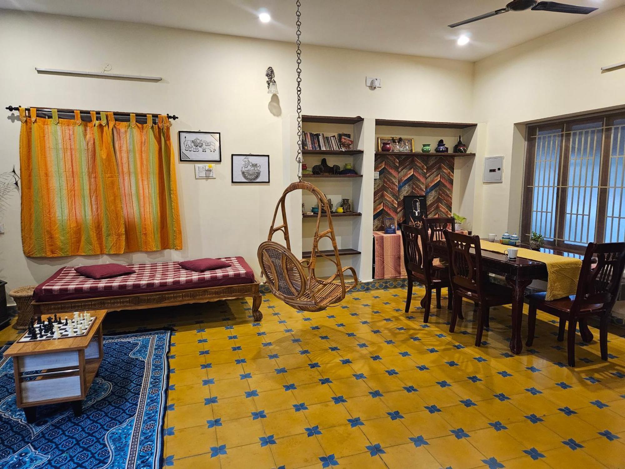 A Chettinad Villa In Coimbatore On The Way To Adiyogi And Nearer To Maruthamalai Luaran gambar