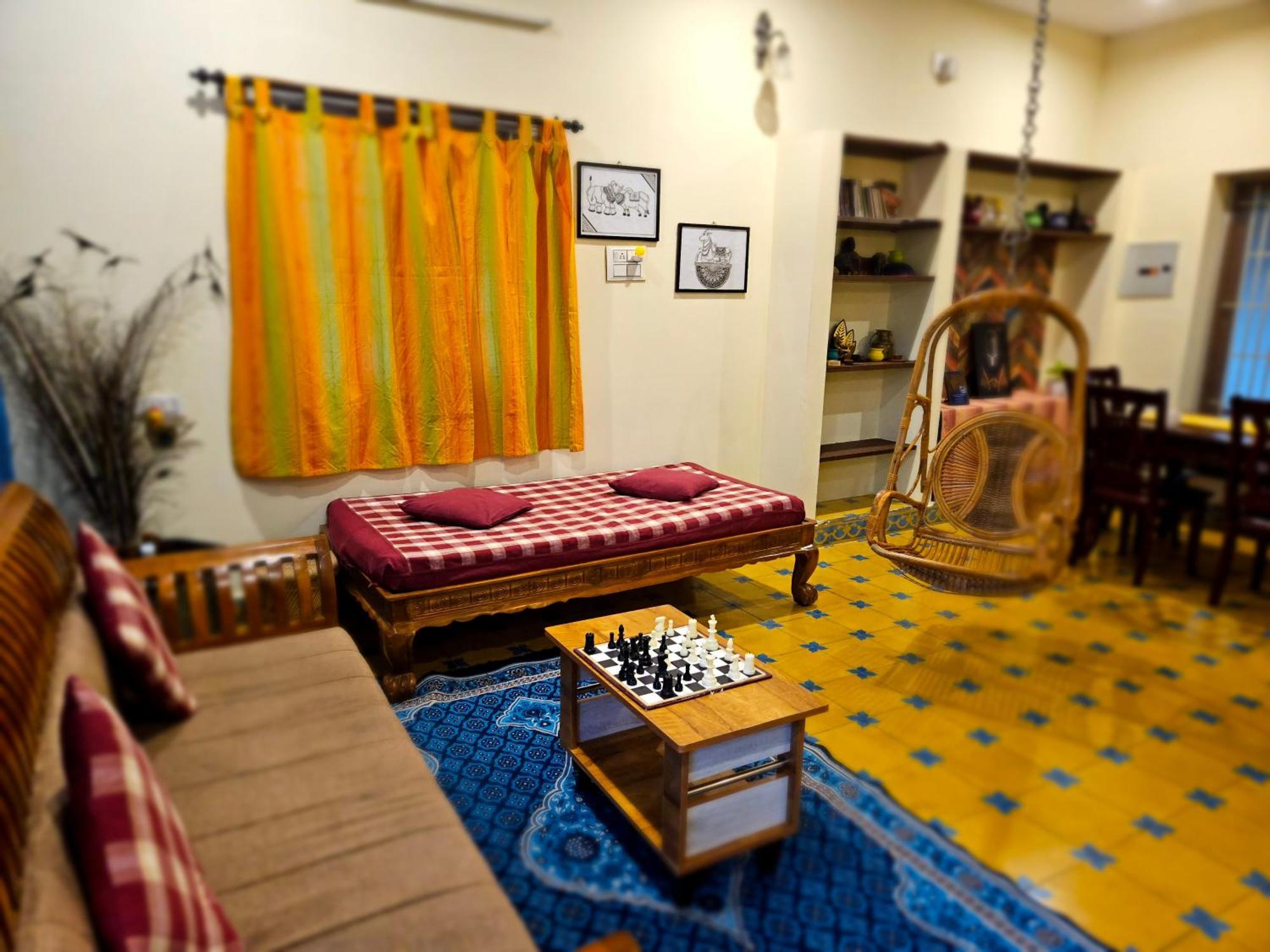 A Chettinad Villa In Coimbatore On The Way To Adiyogi And Nearer To Maruthamalai Luaran gambar
