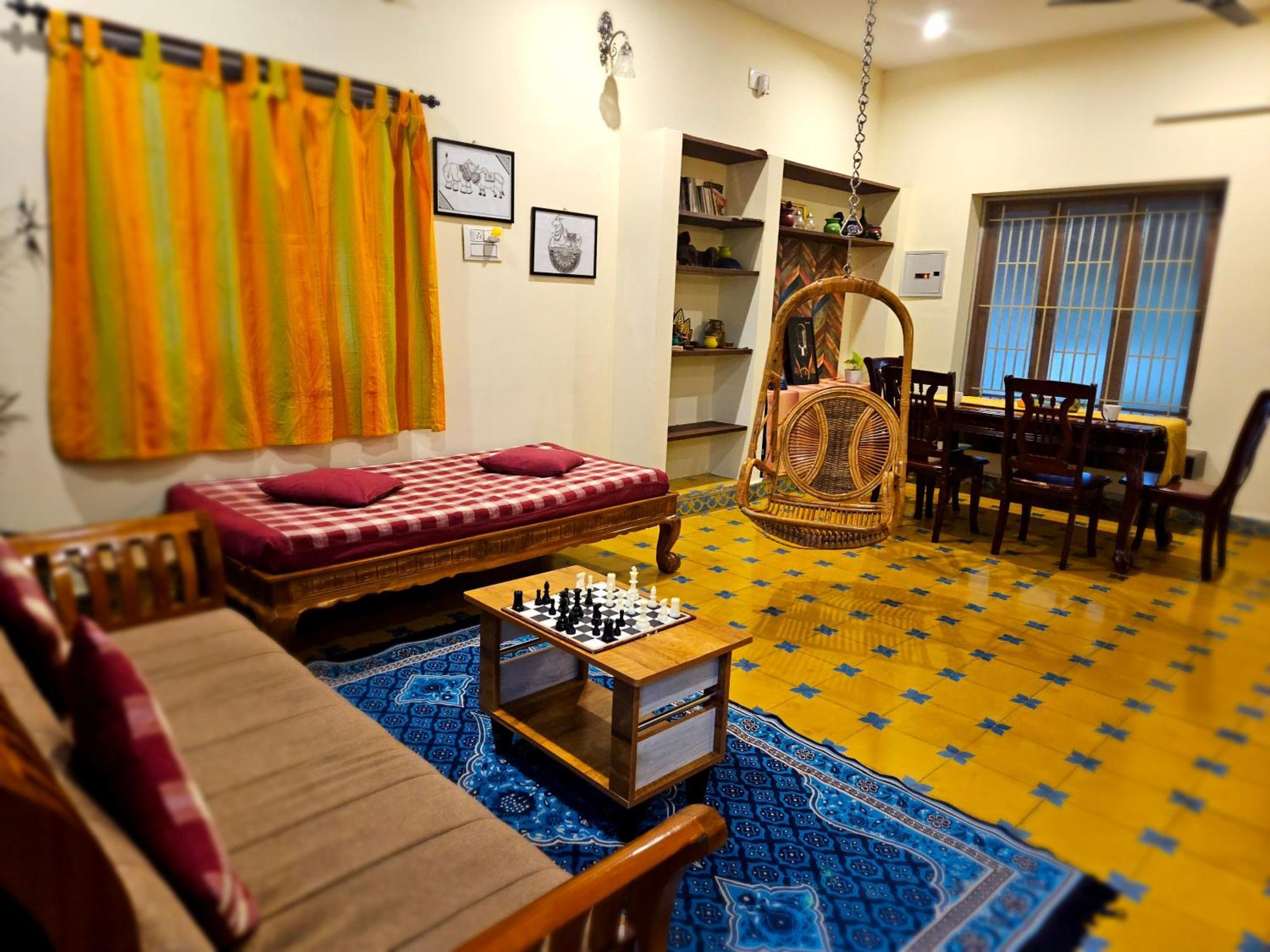 A Chettinad Villa In Coimbatore On The Way To Adiyogi And Nearer To Maruthamalai Luaran gambar