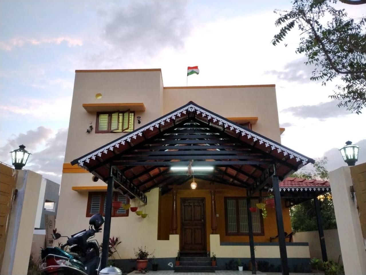 A Chettinad Villa In Coimbatore On The Way To Adiyogi And Nearer To Maruthamalai Luaran gambar